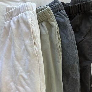 4-PACK BRANDY MELVILLE ROSA SWEATPANTS